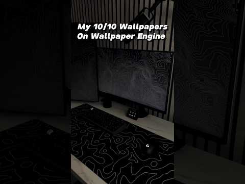 Dope 10/10 Wallpapers On Wallpaper Engine Must Have For Your PC #pc #cleansetup #monitor  #custom