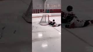 Kids hockey shooting on Saturday #hockey #hockeynight