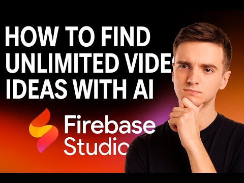 How to Find Unlimited Video Ideas with AI (Firebase Studio)
