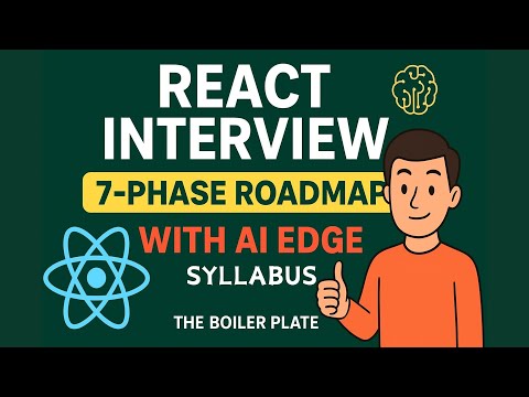 React.js Interview Preparation | Full Syllabus + 7-Phase Roadmap (With AI Edge)