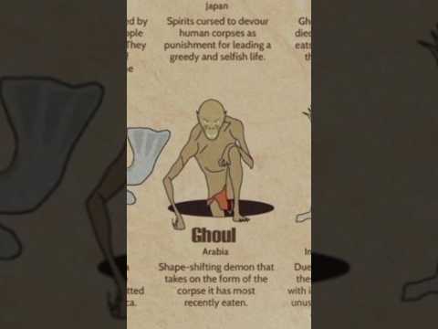 TYPES OF MYTHICAL CREATURES|PART 1| GHOUL|@MrBeast @TechnoGamerzOfficial