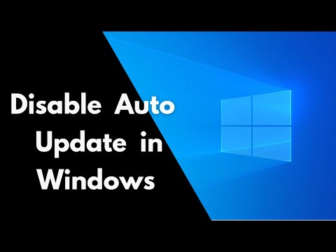 Disable Auto Update in Windows 10