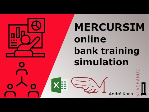 Mercursim online bank training simulation.