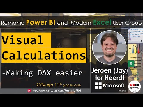 Visual Calculations - Making DAX easier | Jeroen (Jay) ter Heerdt