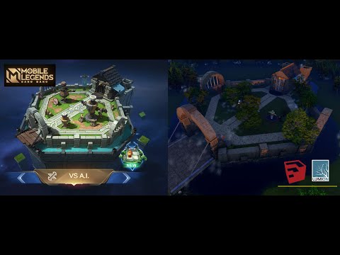 Mobile Legends Mini Camp - Sketchup | Lumion Cinematic Animation | ARTs Center