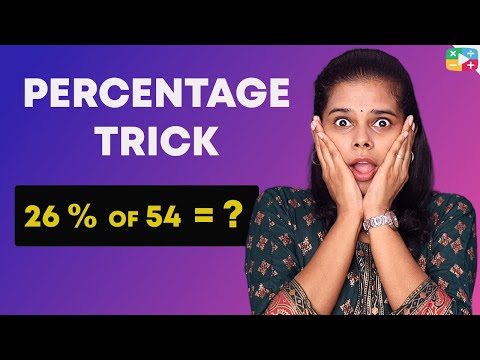 Percentage Tricks/shortcuts| Percentage Problems Tricks and Shortcuts | Superfast Trick | SSC |BANK