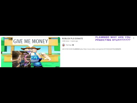 Flamingo predicts the pls donate system