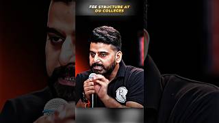 Fee Structure At DU Colleges 💯🔥 #physicswallah #du #commerce