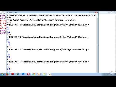 python tutorial  in hindi use of calculator in python