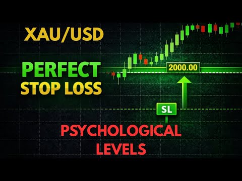 How to Place Stop Loss Using Psychological Levels (XAUUSD Institutional Strategy) – 2026