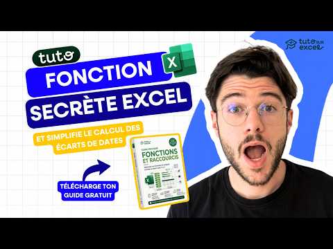 Comment calculer la différence entre deux dates sur Excel avec la fonction DATEDIF