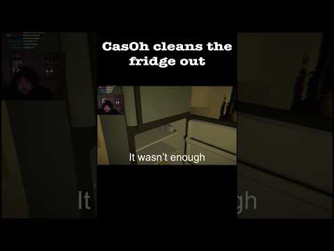 Casoh can clean a fridge #casoh #memes #shorts #streamer #clips #fyp #viral #tiktok #horror #edit