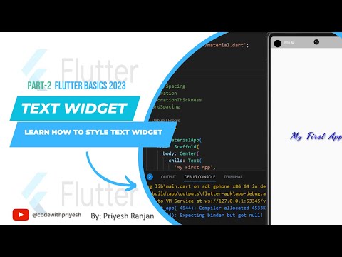 🚀 Mastering Flutter Text Widgets: From Basics to Pro in Minutes! 💪