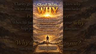 Start with Why #purposedriven #dailygrowth