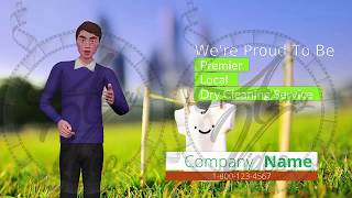 Video Creation Services | Agency-Video.com | Talking Avatar | Dry Cleaning | Video NO 018