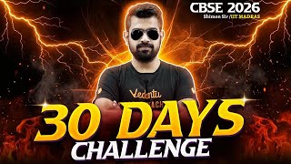 30 Days Challenge Before Boards | Crack CBSE 2026 with Daily Targets | Shimon Sir