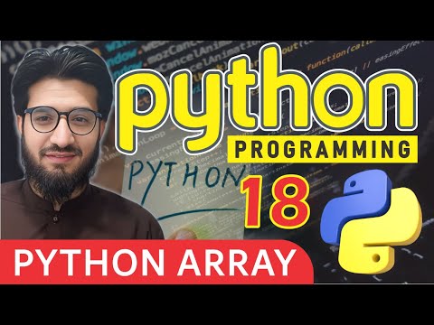 PYTHON Array | Array for Beginners | 18 | Master Academy