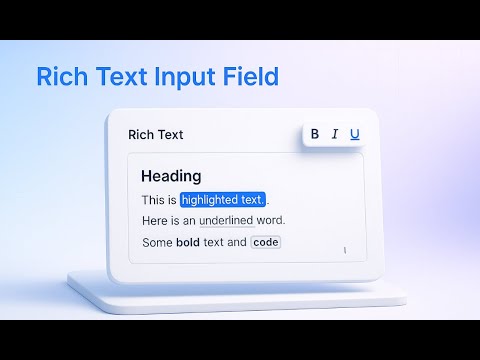 How to Add a Rich Text Input Field in Your Notion Form Using NoteForms – Personalize Submissions?