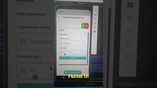 Flutter popup UI Design #flutter #shorts #short #ios