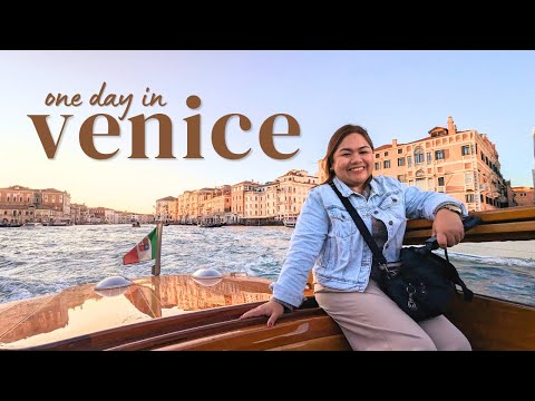 Italy Vlog: Sunset & Night Cruises on the Grand Canal in Venice + Gondola Ride | Europe Series