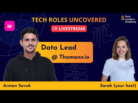 Data Lead bei Thomann.io · Arman Savuk · Tech Roles Uncovered #6