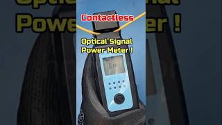 How to Check Fiber Signal WITHOUT Cutting! 😱 Contactless Power Meter Test!