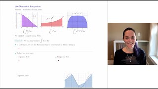 Math 1342: Introduction to Numerical Integration (Remote day Monday January 26)