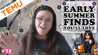 Temu Haul & Review #71 | Affordable Early Summer Finds You’ll Love!