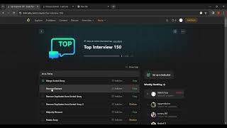 LeetCode Top Interview 150, 2.Remove Element