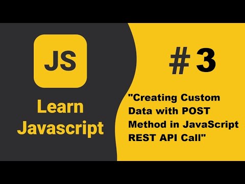 JavaScript Sending POST requests to create data.#async #api #javascript #apitesting #tutorial #logic
