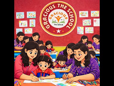 Primary Colours Day Celebration at Gracious The School,Salaheen Colony,Tadbun,Hyderabad.