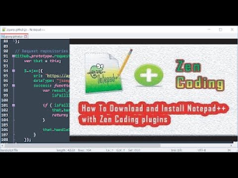 How To Download and Install Notepad++ With Zen Coding For Any Windows ।Tech BD 20 New Video 2019.