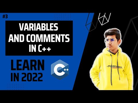 #3 Variables and Comments in C++ | C++ Tutorial | CodeHankering by Krish