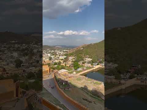 Amazing View From Amer Fort❤️💯😍❤️💯😍 #viral #youtubeshorts#youtube #amerfort #travel#jaipur