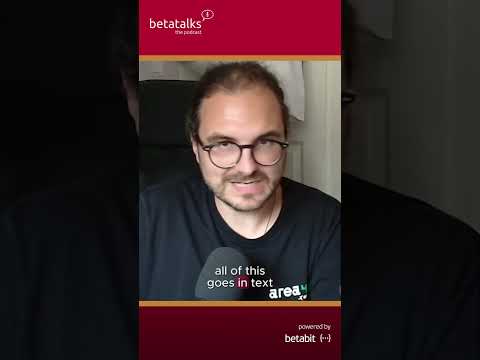 Betatalks the Podcast with René Schulte. Plus, robots!