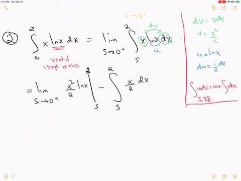 5. improper integrals II - example cont