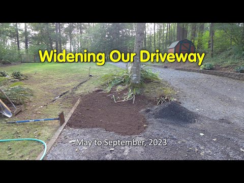 Widening Our Driveway