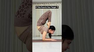 How To Do Scorpion in Elbow Stand | Pincha Mayurasana Variation Tutorial #shorts #yogatutorial