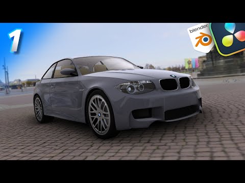 3D Model Car in DaVinci Resolve - Part 1/2 | Step-by-Step Fusion Tutorial (EASY!)