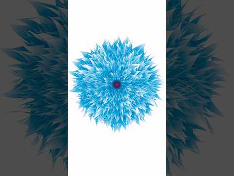 Flower/Floral Design in Adobe Illustrator #shorts #ytshorts #adobeillustrator #graphicdesign