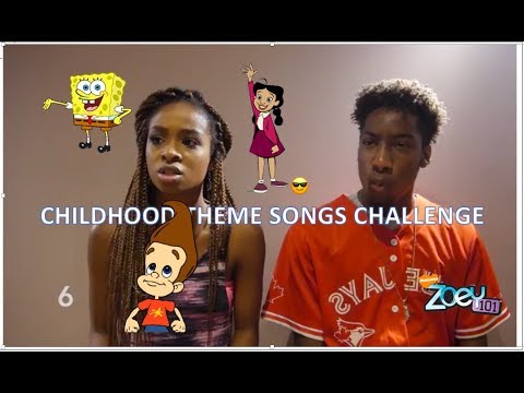 CHILDHOOD THEME SONG CHALLENGE//JustArnelle