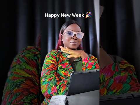 Happy New Week Amazing People
