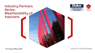 Industry Partners Series: Weatherability of topcoats