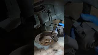 Front brakes on an 84 Bertone X19 #bertonex19 #fiatx19 #restoration
