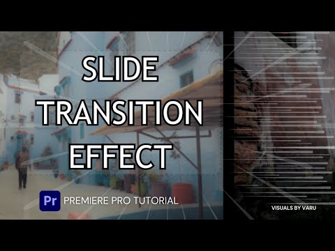 Easy Slide Transition Effect in Premiere Pro | Video Editing for Beginners