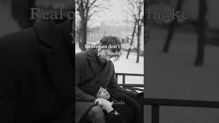 LOVE CODE 101 l Part 1 #lifequotes #relatable #lovecode #love #lovestatus