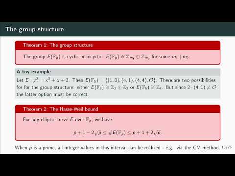 Introduction to Elliptic Curve Cryptography (part II)