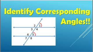 Identify Corresponding Angles Trick | Easy Geometry Tips