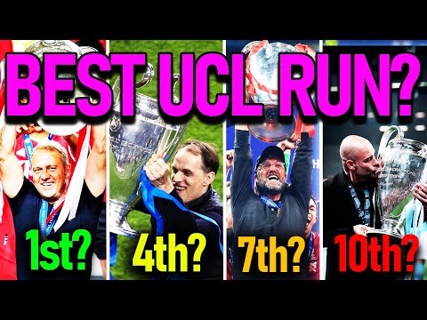 Best CHAMPIONS LEAGUE Run Of The Last Decade? Teams Ranked!