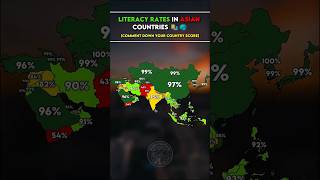 Literacy Rates in Asia! 📚🌏